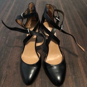 Black Nine West pumps